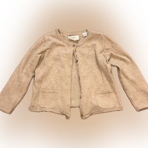 Zara Girls Cream Cardigan